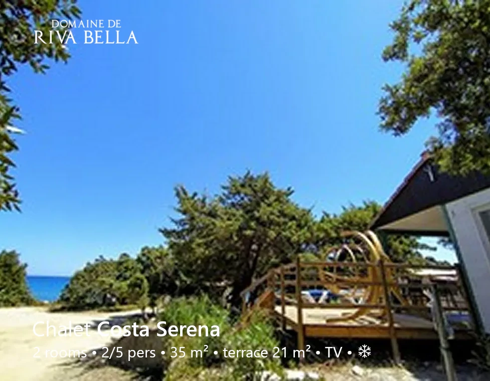 Location naturiste Corse - Chalet Costa Serena 22
